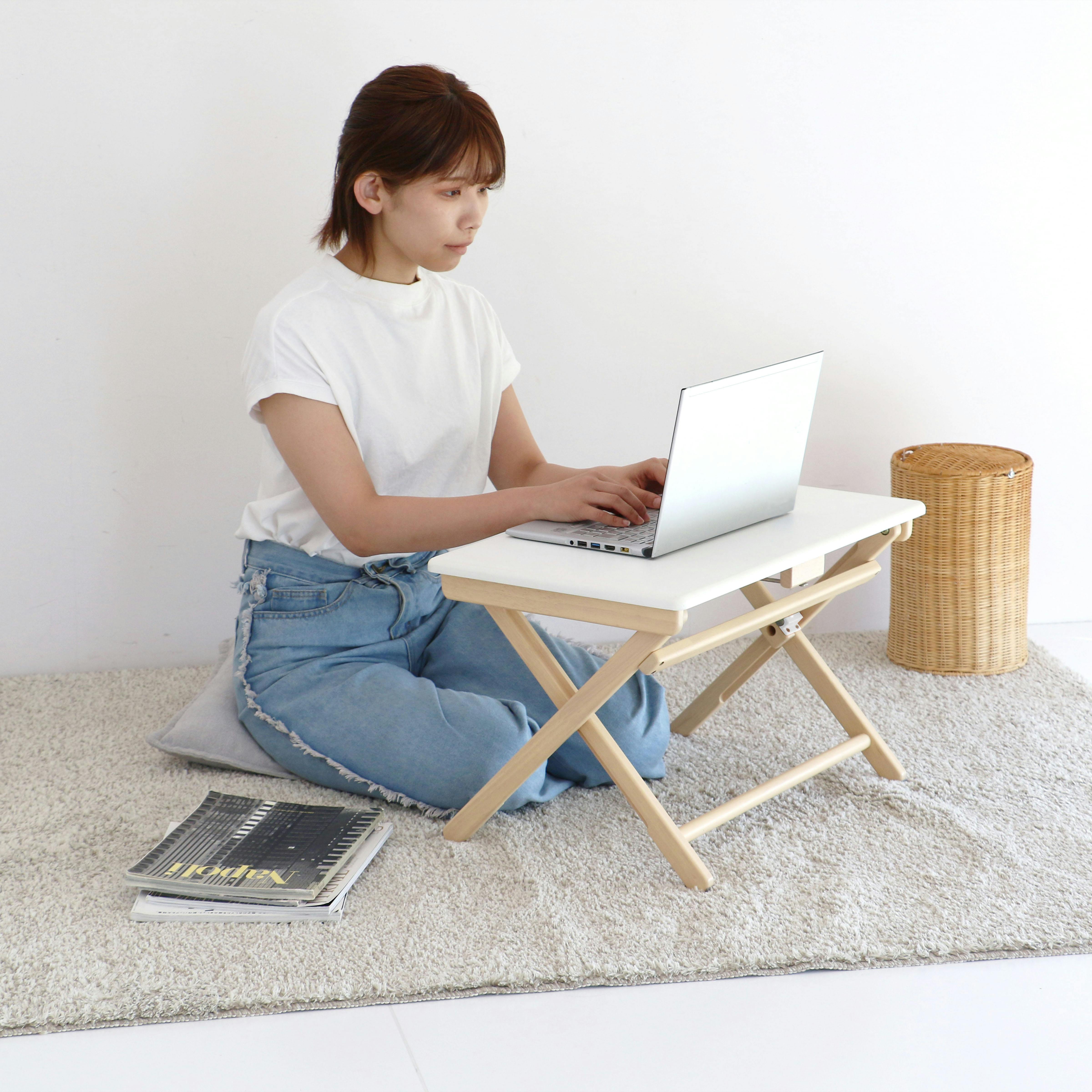 折りたたみ機能付きデスク＆チェアセット Kids Desk＆Chair Set -noah