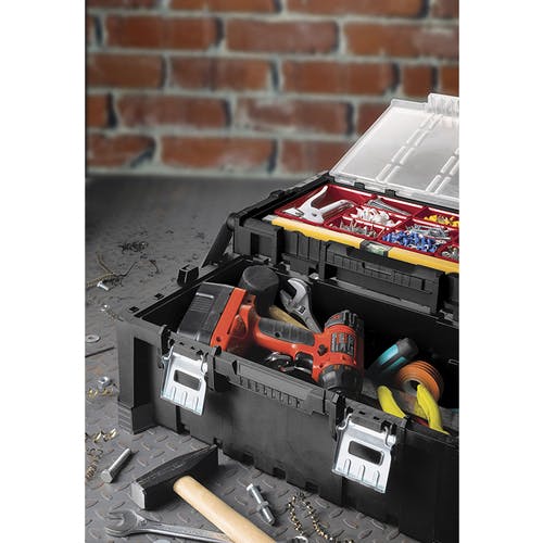 CAINZ-DASH】KETER社 樹脂ツールボックス 17187311【別送品
