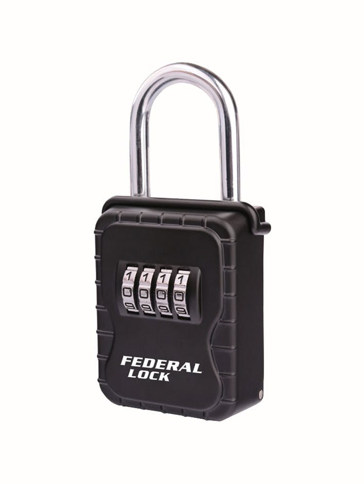 フェデラル ダイヤル式 キーボックス S吊下げタイプ SKSS-004-P 防犯錠