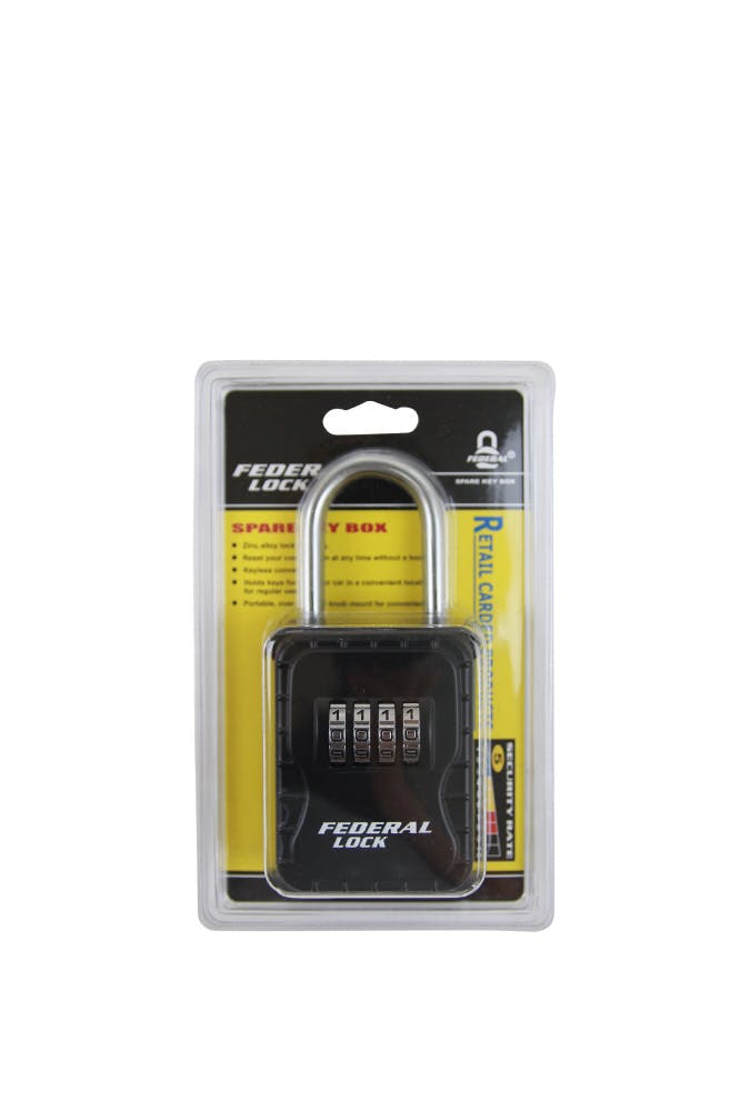 フェデラル ダイヤル式 キーボックス S吊下げタイプ SKSS-004-P 防犯錠