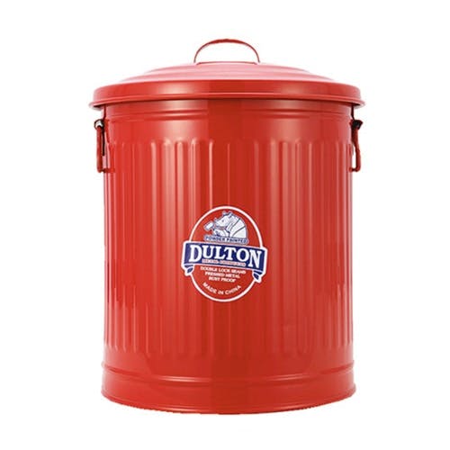 DULTON ダルトン ガベージカン レッド GARBAGE CAN RED L