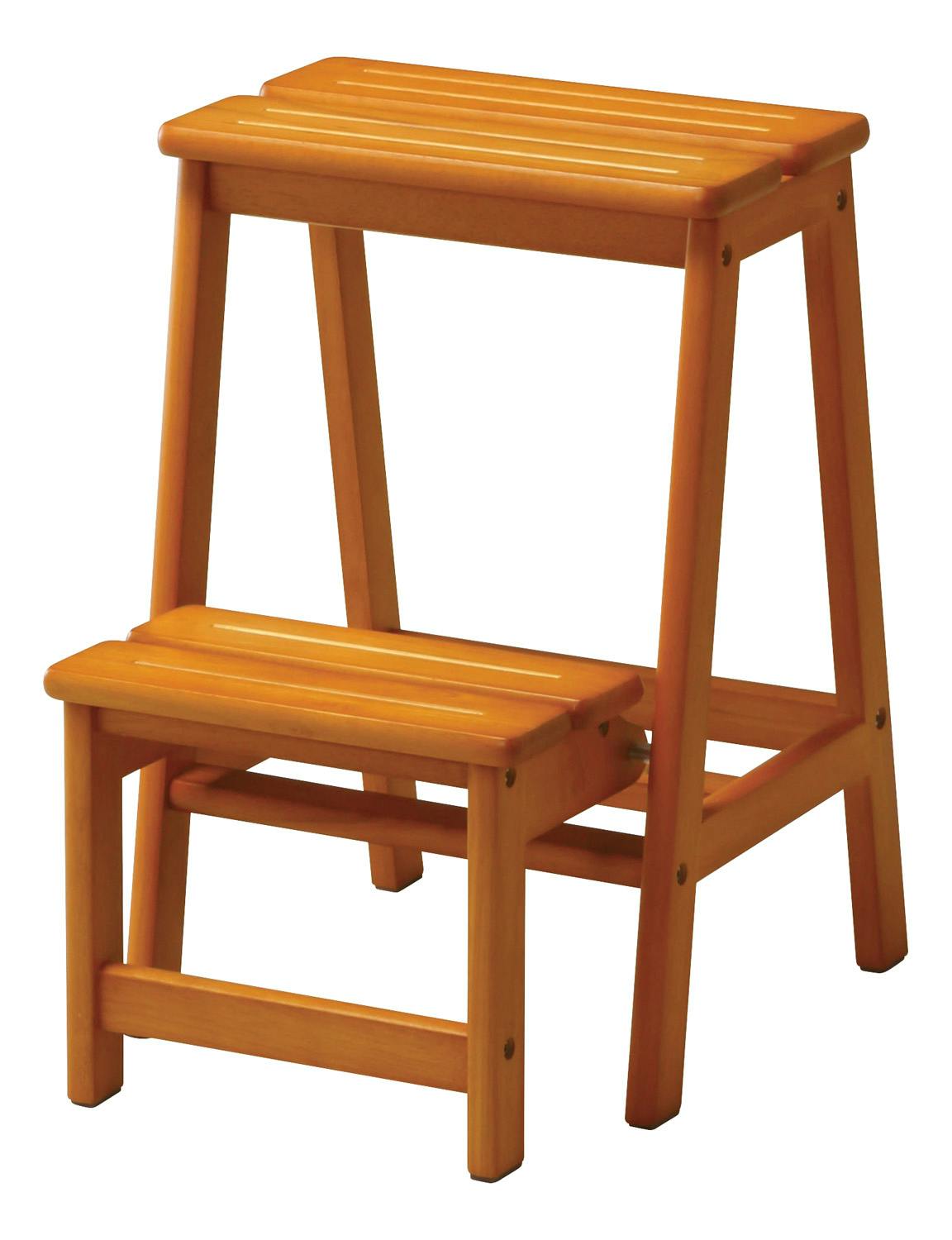 KOEKI 弘益 UTILITY STC-2(BR) ステップチェア2段 38×47.5×55 ステップ
