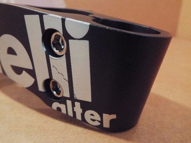 New-Old-Stock Cinelli Alter Stem..Black w/Silver Accents (130 mm x