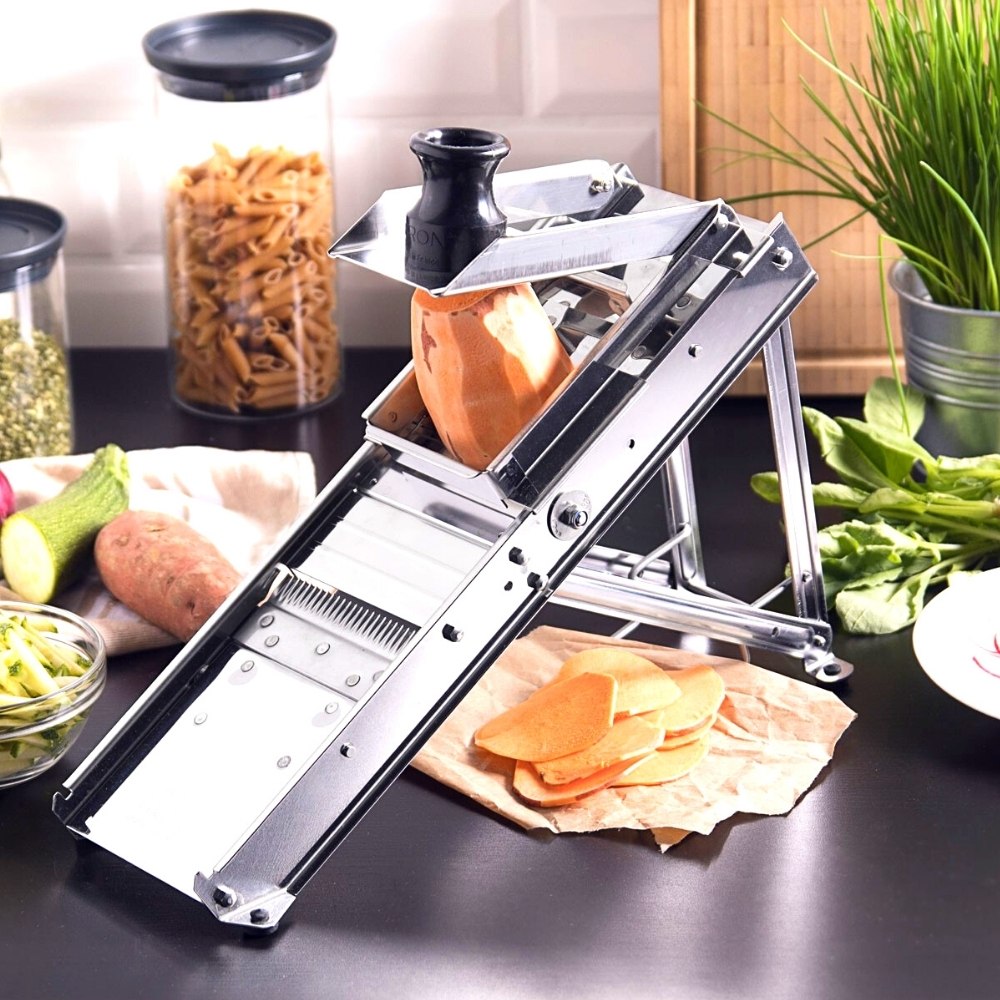 Bron Coucke Stainless Steel Classic Chef's Mandoline, Model