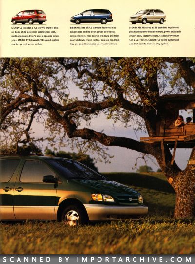 2000 Toyota Full Lineup Brochure (Late Version) - ImportArchive