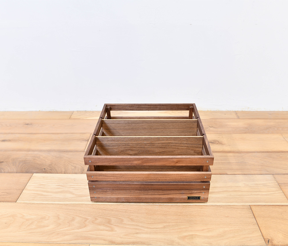 INOUT （イナウト） / Stack Box / Low walnut