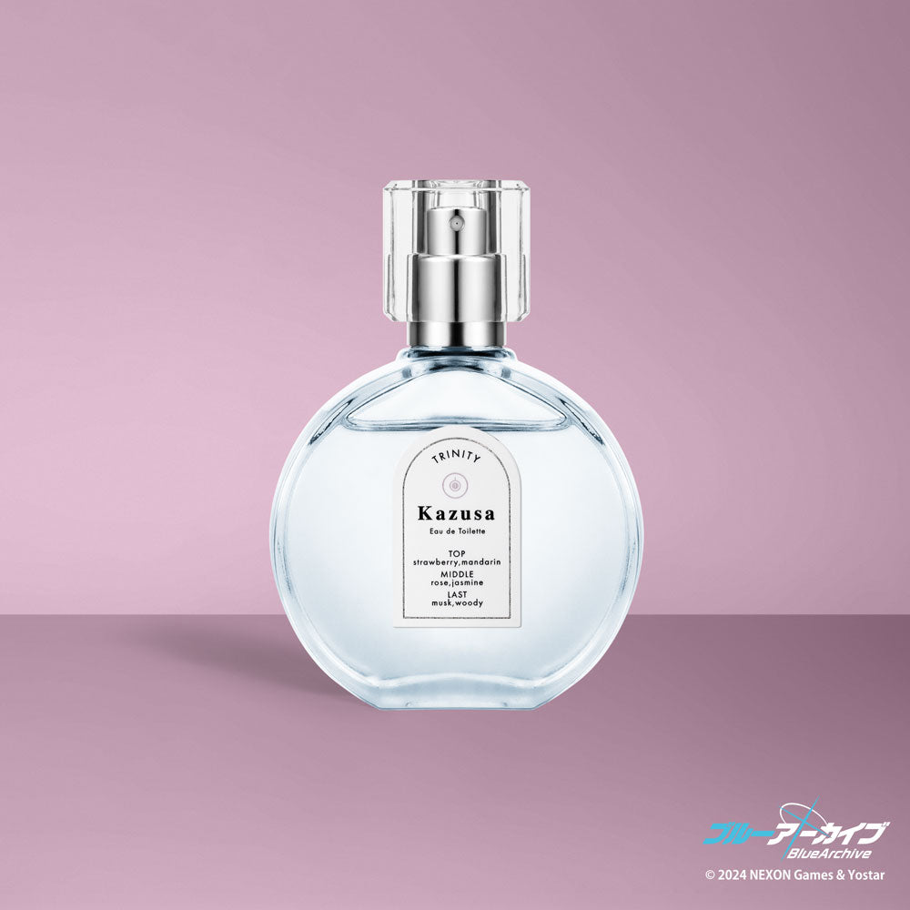 ブルーアーカイブ カズサ オードトワレ 描き下ろしポストカード ブルー