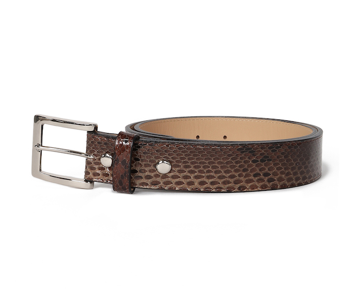 WACKO MARIA(ワコマリア)｜PYTHON LEATHER BELT｜正規通販取扱店 In STATE