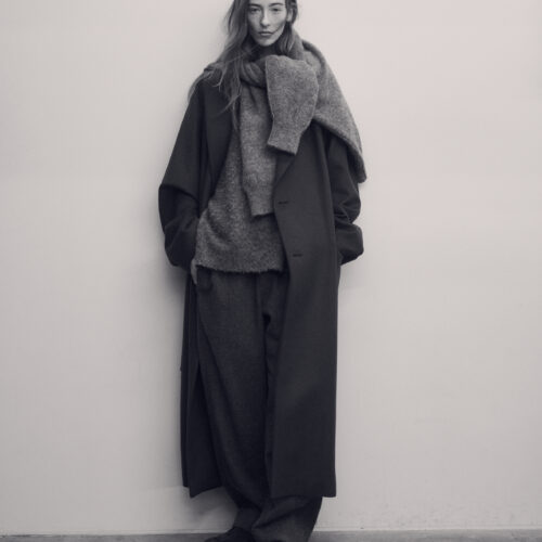 yoke 7G MILANO RIB HOODED COAT | INSECTE〔インセクト〕yohji