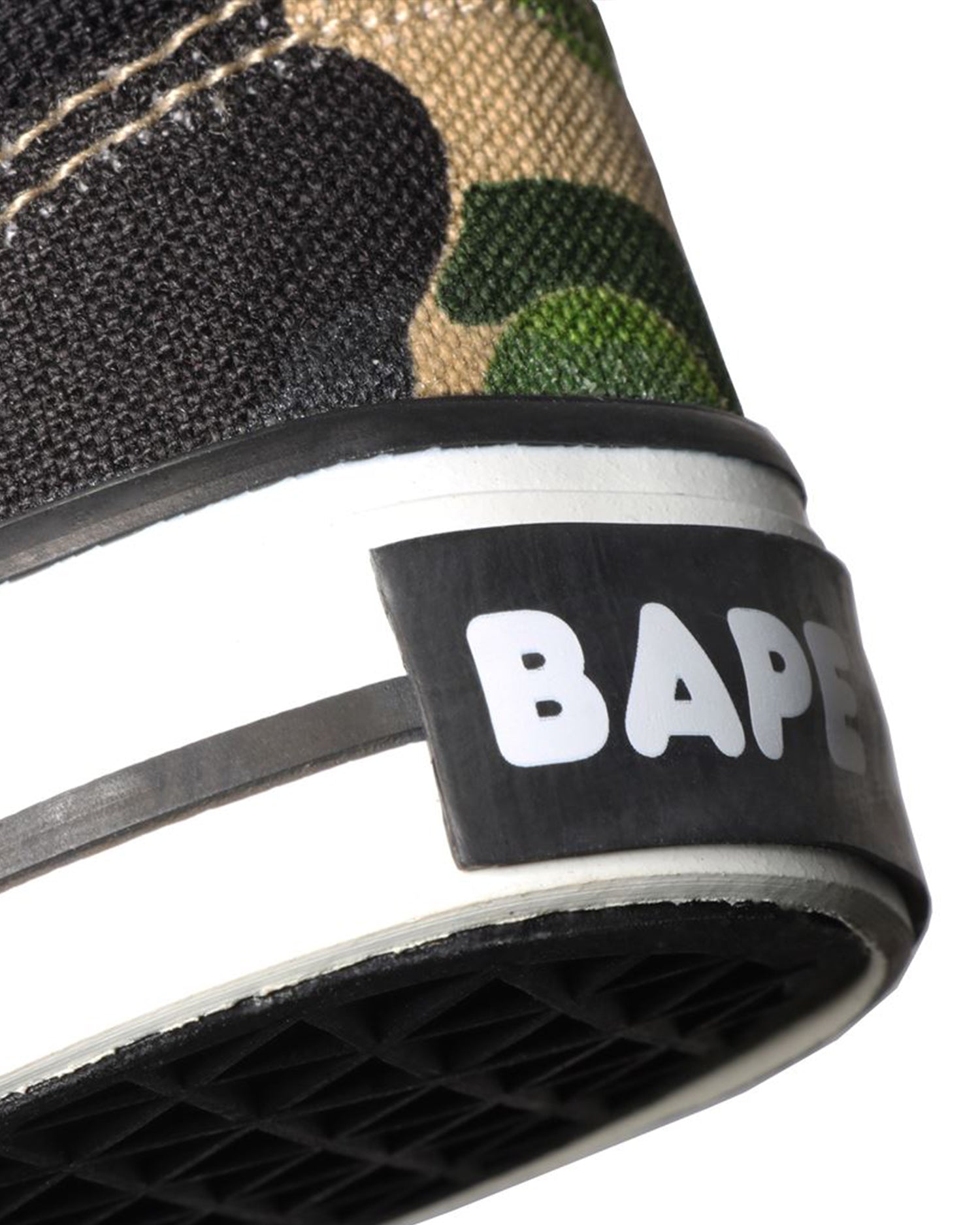A BATHING APE® ABC Camo Ape Head Patch Slip Ons | Bape official