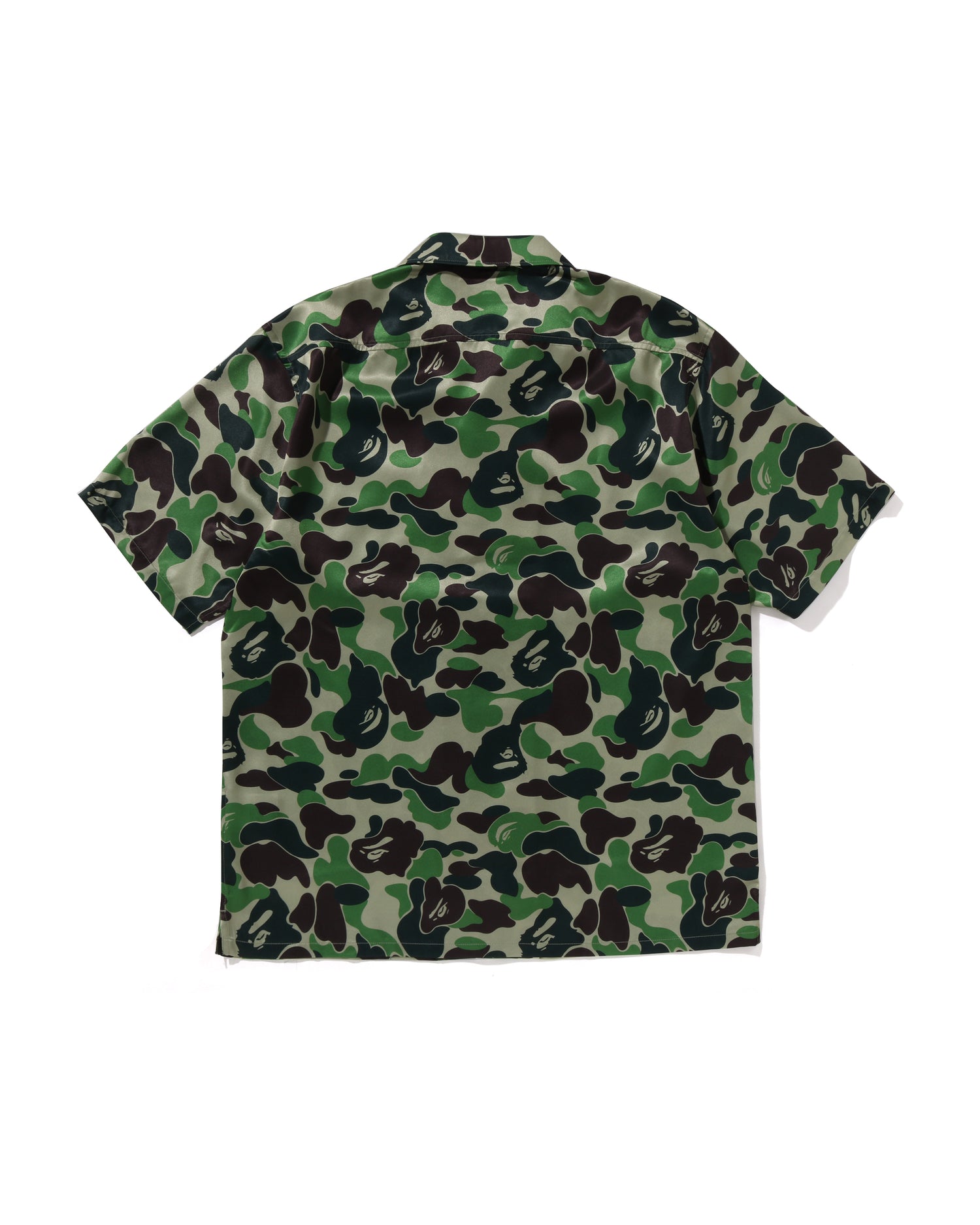 A BATHING APE® Abc Camo Open Collar Ss Shirts | Bape official