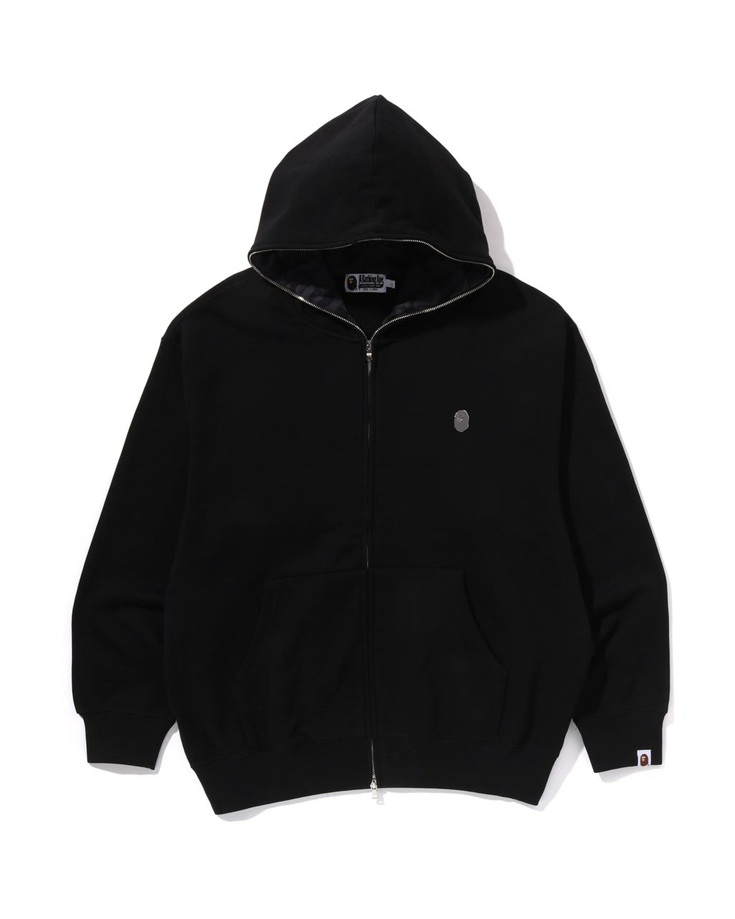 A BATHING APE® One Point Relaxed Fit Zip Hoodie | Bape official