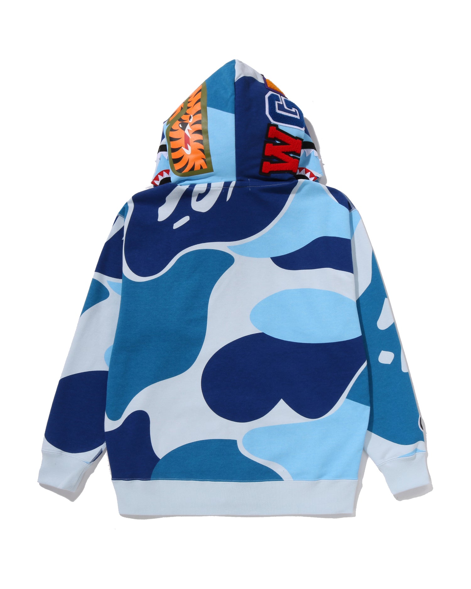 A BATHING APE® Mega Abc Camo Double Shark Relaxed Fit Full Zip