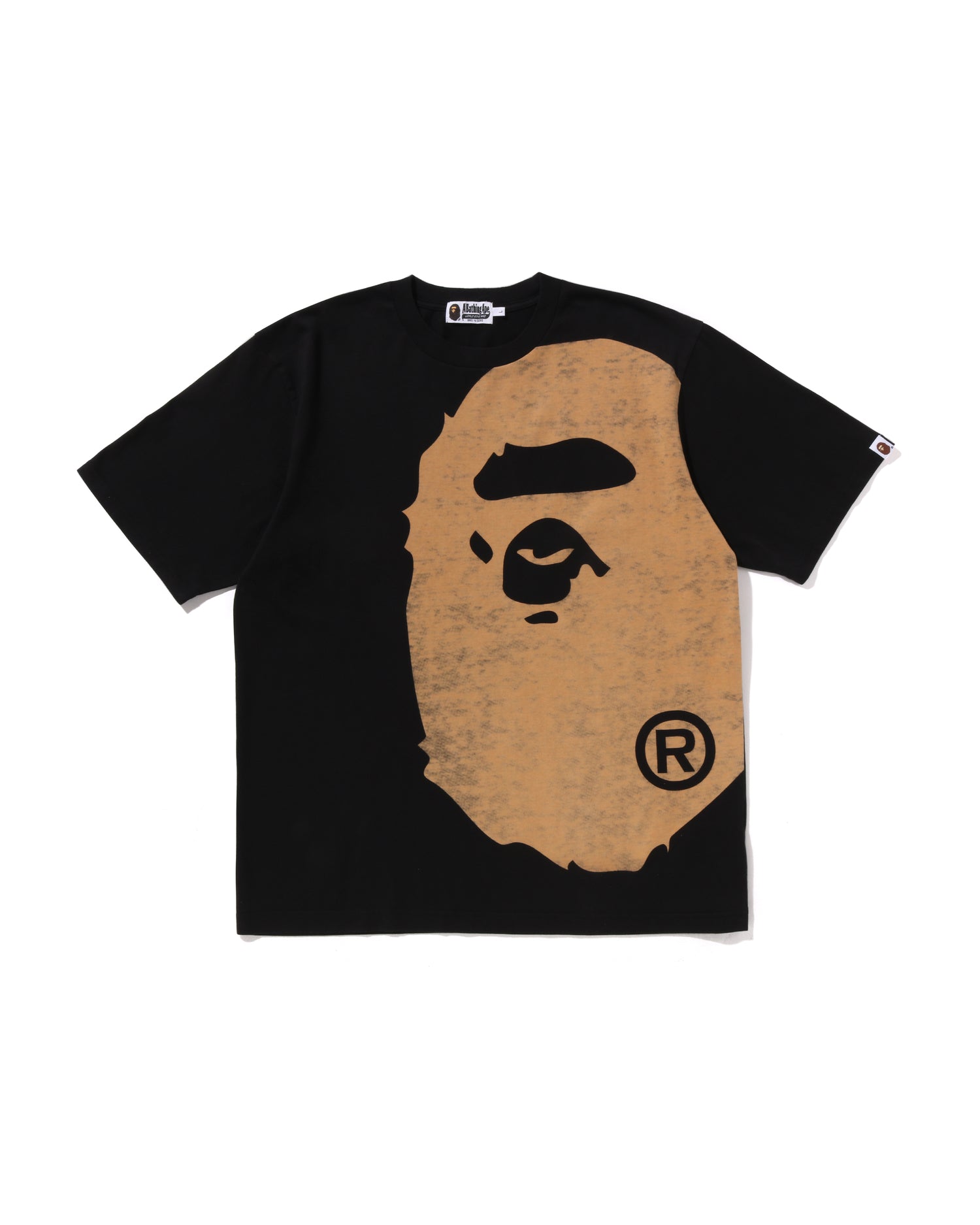 A BATHING APE® Bleached Big Ape Head Relaxed Fit Tee | Bape
