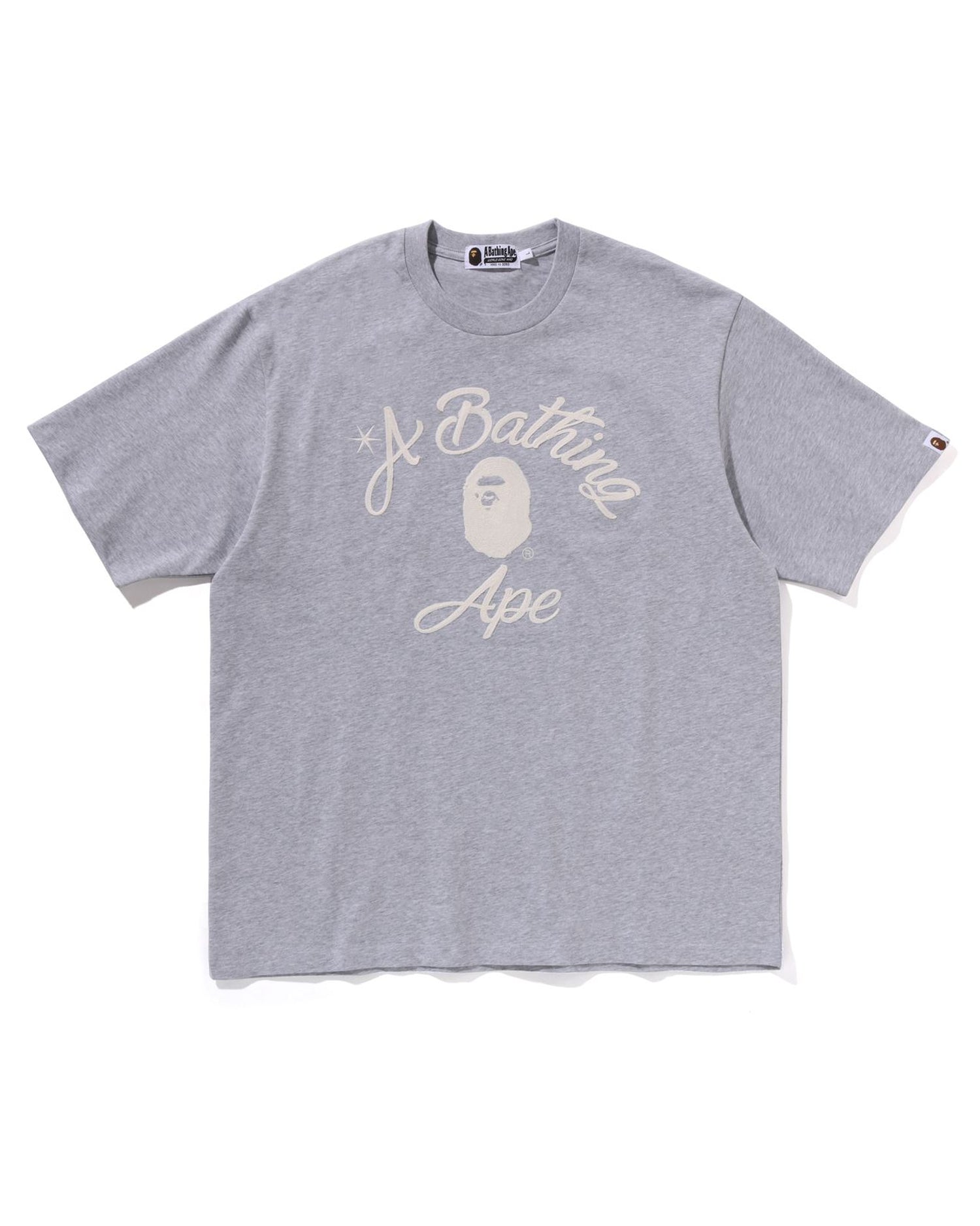 A BATHING APE® Chain Stitch College Relaxed Fit Tee | Bape