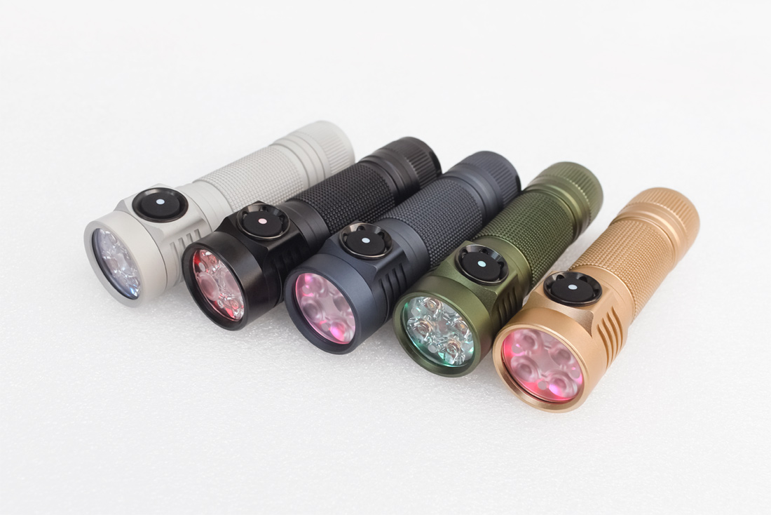 ライト・ランタン Emisar D4V2 Copper Nichia E21A Emisar D4V2 Brass
