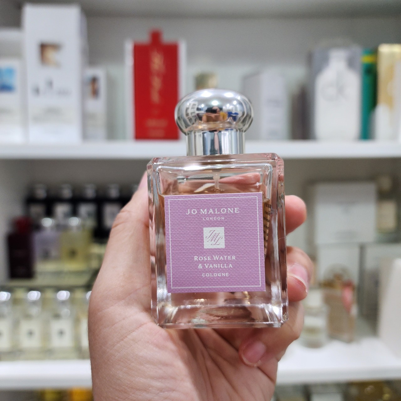 น้ำหอมแท้แบ่งขาย Jo Malone Rose Water & Vanilla Travel Size