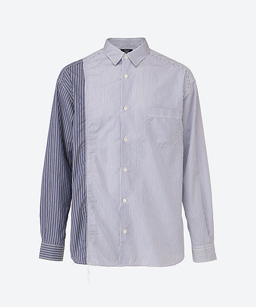 綿ストライプ シャツ HPーB003ー051 | COMME des GARCONS