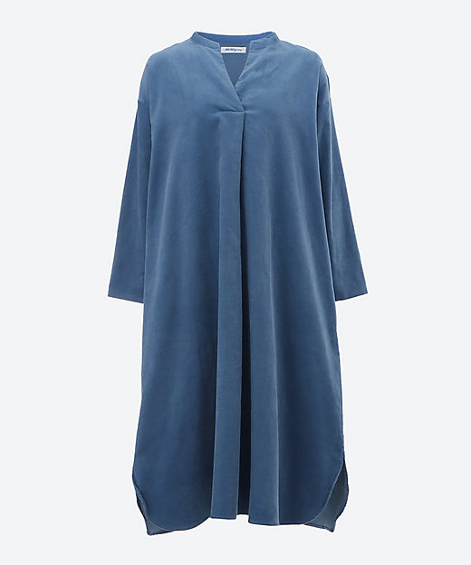 ufu02 45R 45rpm 本藍 手染め コーデュロイ ワンピース ufu02 45R