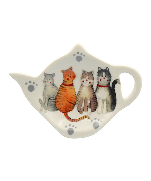 ☆にゃんにゃんセット（猫デザインのティーバッグトレイ＋サンドイッチ
