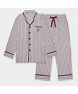 330 男女兼用パジャマ ベージュ×ホワイト | LOB SALTZMAN/ロブ