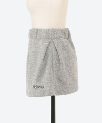 THERMAL PRO FLEECE TUCK MINI SKIRT