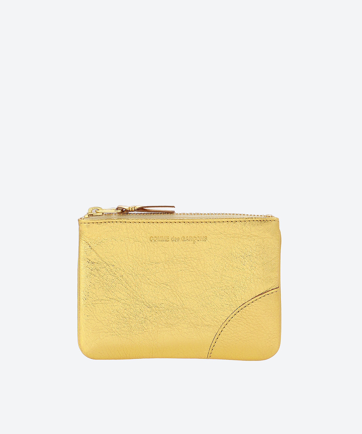 M！コムデギャルソンポーチ（小） 内側GOLD 希少 コムデギャルソン