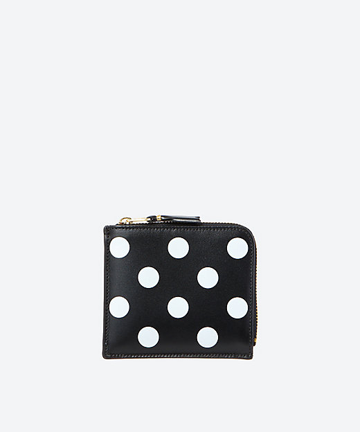 ドットプリント L字型財布 8Z－E031－051 | Wallet COMME