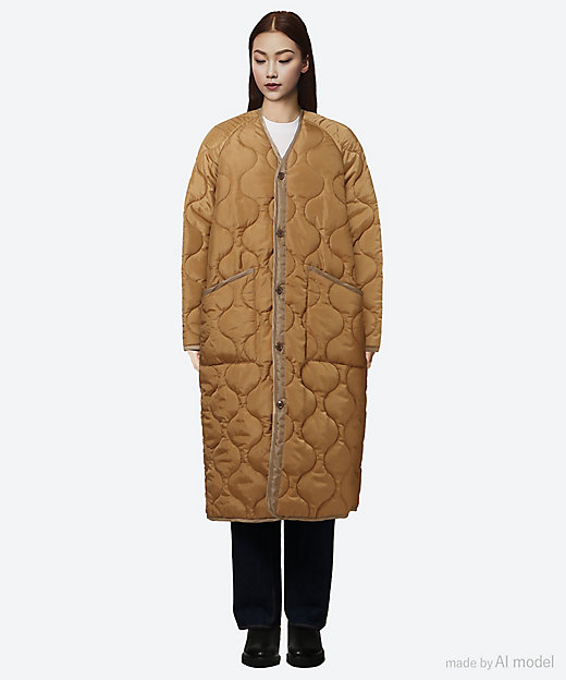 QUILTED LINER COAT 17537 | HYKE (Women
