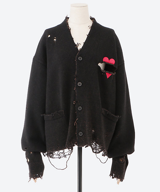 BROKEN HEART CARDIGAN | doublet (Women