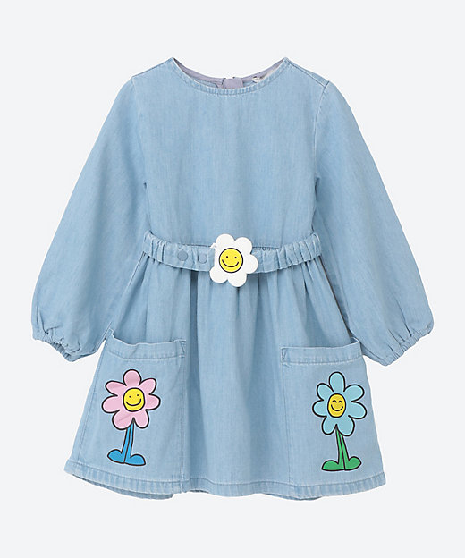 新品】Stella 販売 McCartney カラフルシャツワンピース 12Y