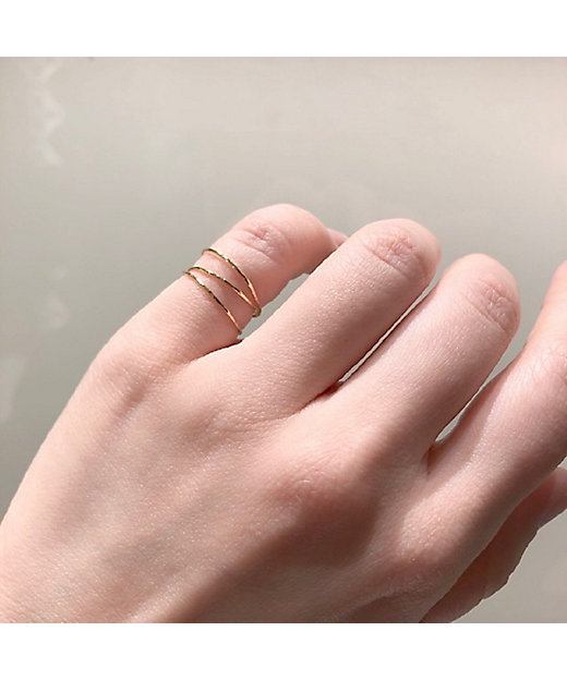 3連ピンキーリング | e.m. (Women)/イー・エム | 三越伊勢丹