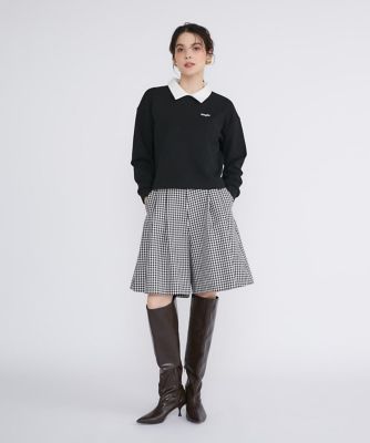 チェックキュロット（5144162007） | Maglie le cassetto