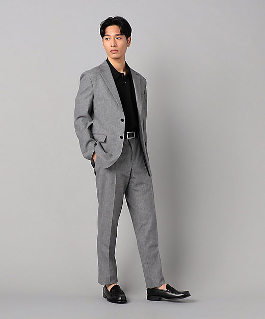 セットアップ対応】高通気杢カラミドビーストレッチ シングル