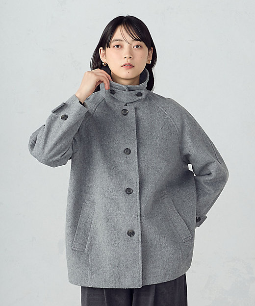 ステンカラーコクーンコート（1226WM03） | COMME CA ISM