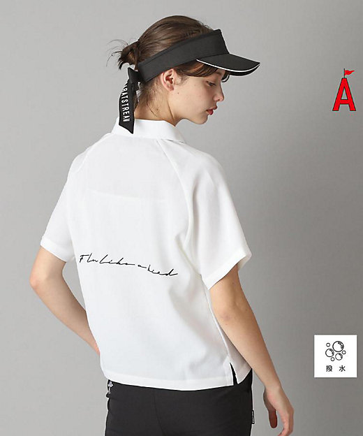 撥水加工 櫻井貴史コラボ STREAMポロシャツ