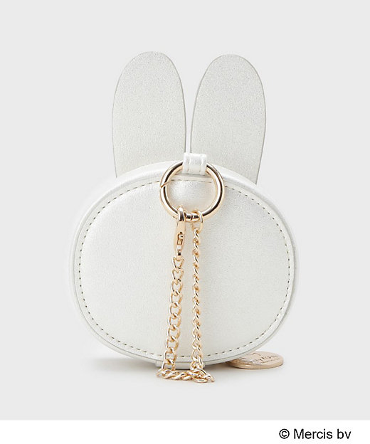 コラボ】miffy x OPAQUE．CLIP ミラー付き合成皮革