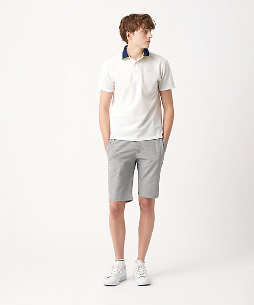 MEN】【吸水速乾／UVカット】ベーシック ポロシャツ