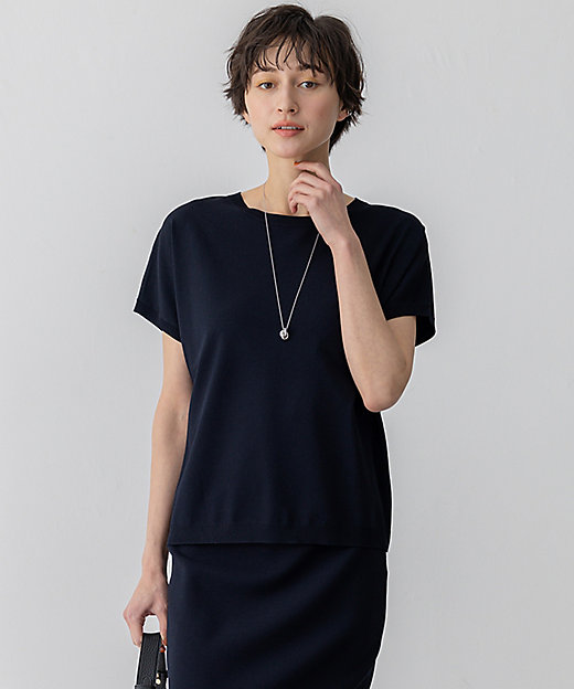新色追加／洗える】レーヨンポリエステルストレッチ プルオーバー