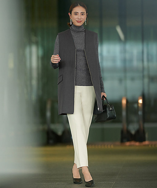 新色追加】エクストラファインメリノリブ タートルネックプルオーバー