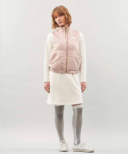 数量限定！お得セット【WOMEN】撥水ベスト付 ワンピース 着回し力