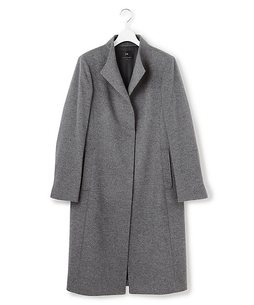 ウールカシミヤビーバー スタンドカラー コート（SCWOGW0504