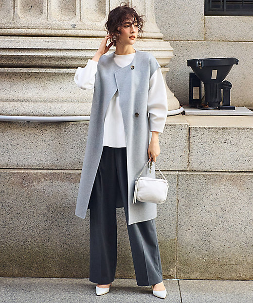 ウールリバー ジレ（SCWWCW0408） | 23区 L (Women/大きい