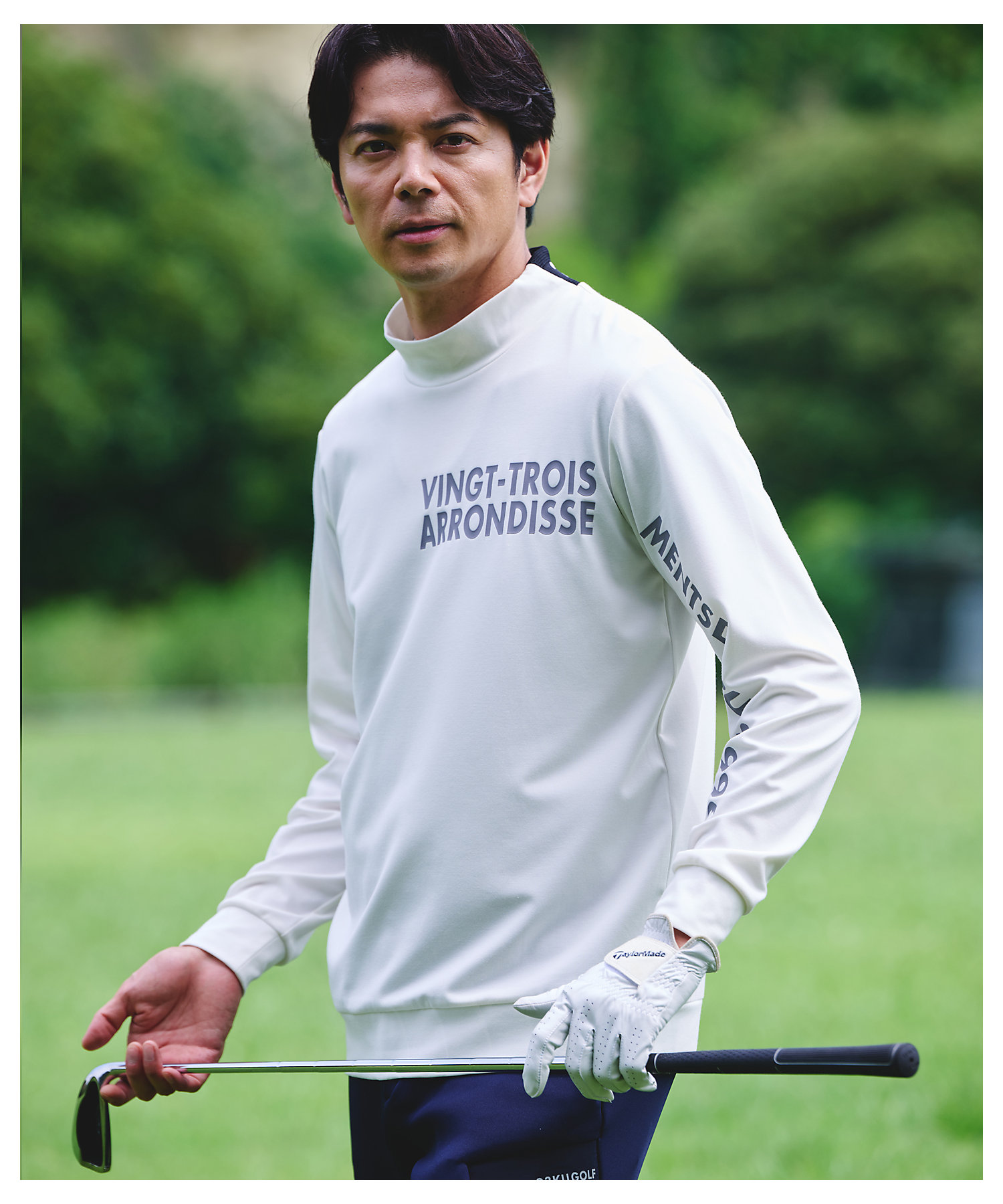 1PIU1UGUALE3 GOLF 半袖 モックネックTシャツ 1piu1uguale3 ウノピュウ