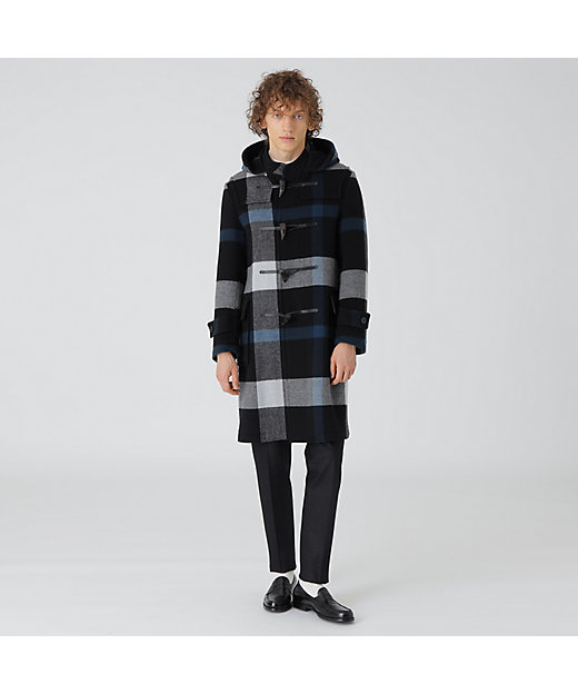 ISSEY MIYAKE MEN ダッフルコート チェック柄 Lサイズ ISSEY MIYAKE