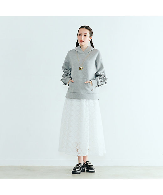 フラワー立体刺繍スカート（83041602） | Rose Tiara (Women