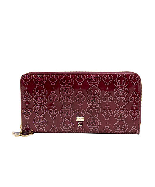 アナスイ ANNA SUI ローズハート ラウンド長財布（317983