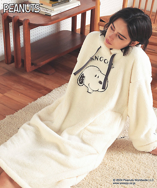 PEANUTS（TM）ストレッチボアワンピース 24－75001