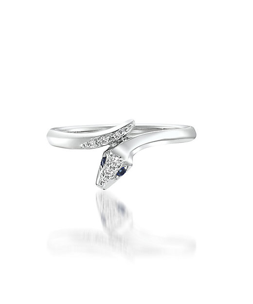 PYTHON KNOT ピンキーリング 2XR0239 | STAR JEWELRY