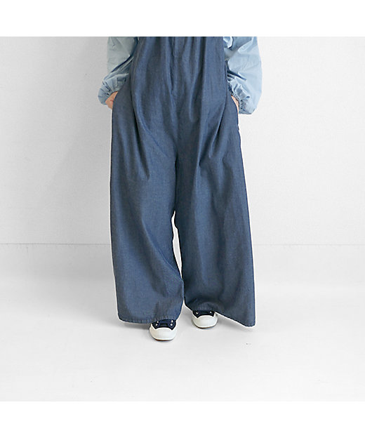 デニムバックリボンオールインワン | GRANDMA MAMA DAUGHTER (Women